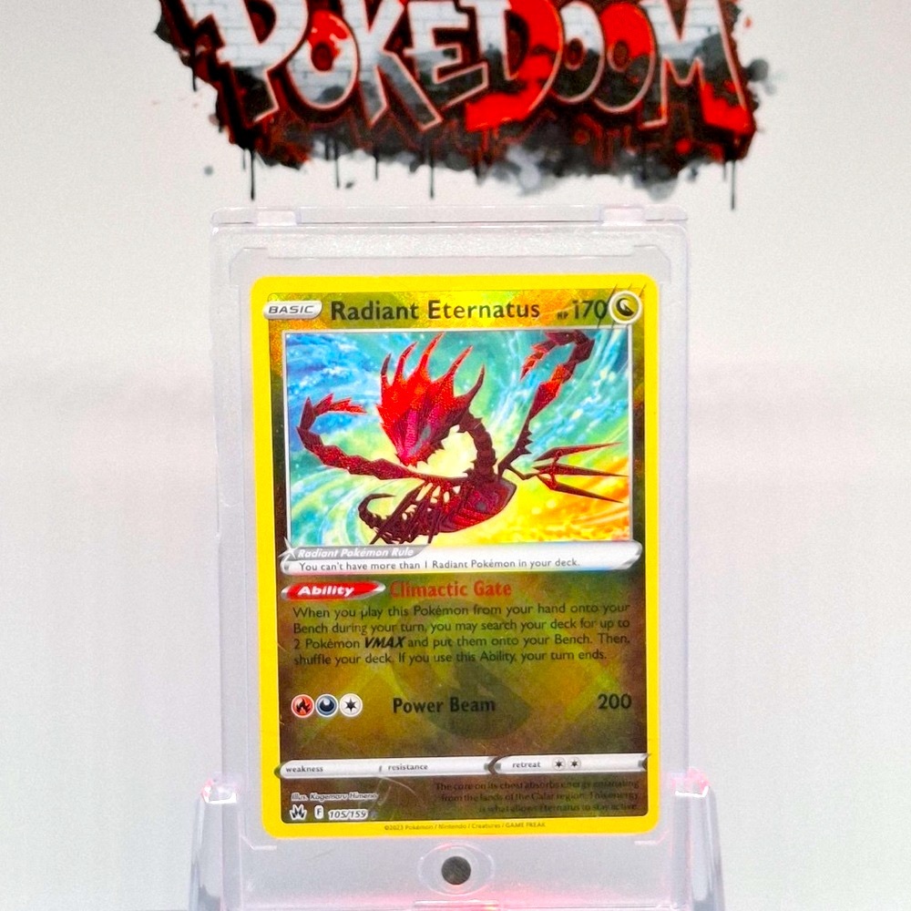 Radiant Eternatus Pokémon Card